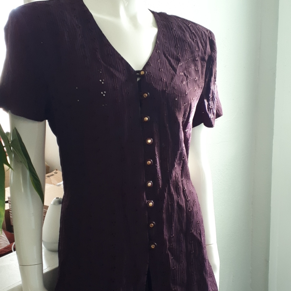 blouse with pants,keep for few yrs.never use